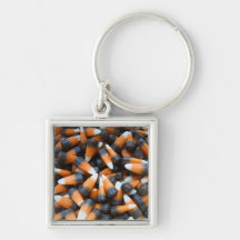 Candy Corn Key Chain