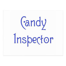 Candy Inspector Post Card