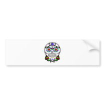 Candy Skull (original and best) bumper stickers