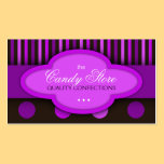 Candy Store Chocolates Confectionery Business Card business cards
