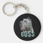 CANE CORSO BOSS KEY CHAINS