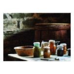 Canning Jars With Colourful Vegetables Invites