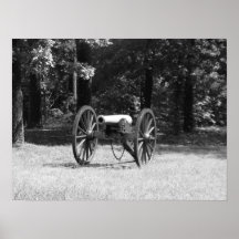 Cannon at Chickamauga Print