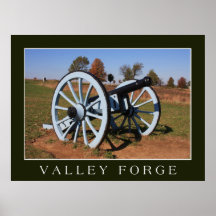 Cannon at Valley Forge Print