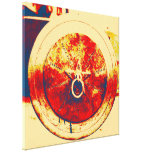 Cannon Gauache Wrapped Canvas Print
