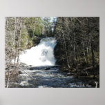 Canvas Shin Brook Falls Postersized Print