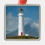 Cape Egmont Lighthouse and Mt Taranaki/Mt Christmas Tree Ornament