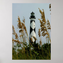 Cape Lookout through the Sea Oats Print