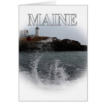 Cape Neddick / Nubble Light Greeting Cards