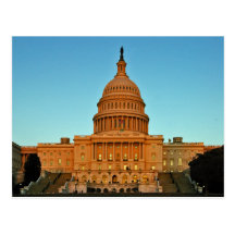 Capital Building at Sunset Post Card