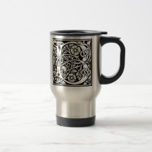 Capital Letter B Travel Mug
