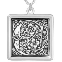 Capital Letter E Necklace