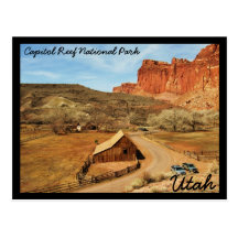 Capitol Reef National Park Postcard