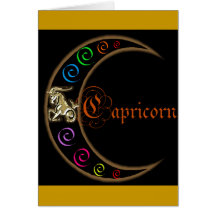 Capricorn Zodiac Moon Cards