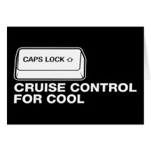 capslock - cruise control for cool cards
