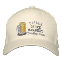 Captain Beer Drinking Team - Customisable Baseball Cap