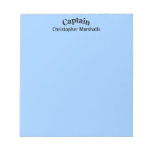 CAPTAIN - CUSTOMIZABLE NOTEPADS
