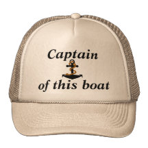 Captain of this Boat Hat