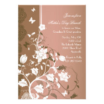 Captivating Floral Invitation