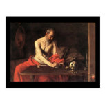 Caravaggio St Jerome Post Cards