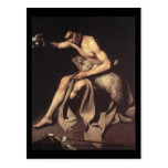 Caravaggio St John The Baptist Post Card
