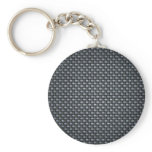 Carbon Fibre Look keychains