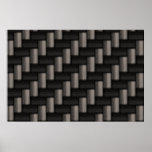 Carbonfiber Pattern Chequered Print