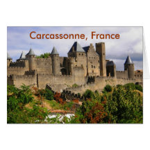 Carcassonne, France Greeting Card