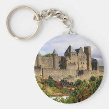 Carcassonne, France Key Chain