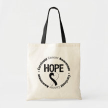 Carcinoid Cancer HOPE Tote Bags