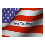 Card - American Flag
