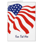 Card - American Flag