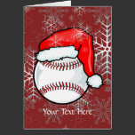 Card - Baseball Christmas cards