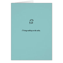 card: blue "I bring nothing to the table"