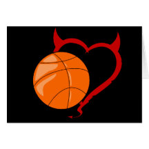 Card - Devilish Heart Basketball