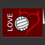 Card - Devilish Heart Volleyball cards