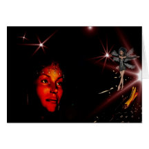 Card Fantasy Art Wishing Star Fairy