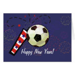 Card - Happy New Year Soccer