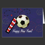 Card - Happy New Year Soccer cards