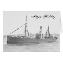 Card - Hull Trawler - Gamecock
