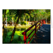 Card Red Bridge