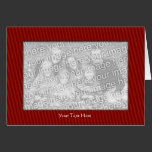 Card Template - Red Stripes cards