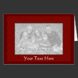 Card Template - Red Stripes cards