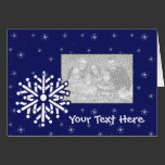 Card Template - Snowflakes cards