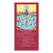 CARD The 8 Medicine Buddhas - with explanation Custom Photo Card