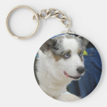 Cardigan Welsh Corgi Dog  Keychain