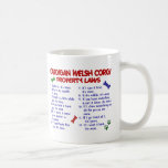 CARDIGAN WELSH CORGI Property Laws 2 Mugs