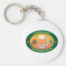 Cardiology Drinking Team Keychains