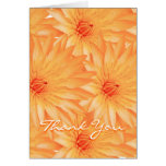 Cards template - customisable orange lillies