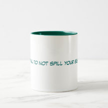 Careful to not spill your secrets mug